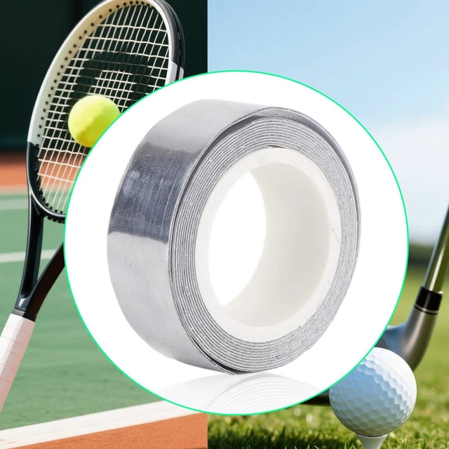 Alt view image 2 of 7 - Tinoaly Self-Adhesive Golf Tape 39.4in High Density Weighted Tape for Tennis Rackets and Golf Clubs