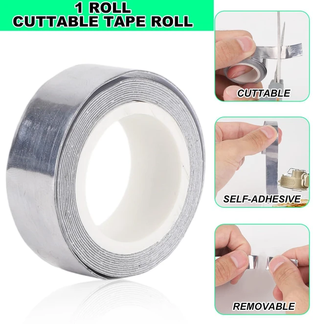 Alt view image 3 of 7 - Tinoaly Self-Adhesive Golf Tape 39.4in High Density Weighted Tape for Tennis Rackets and Golf Clubs