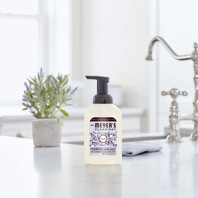 Alt view image 4 of 5 - Mrs. Meyer's Clean Day Foaming Hand Soap, Lavender Scent, 10oz