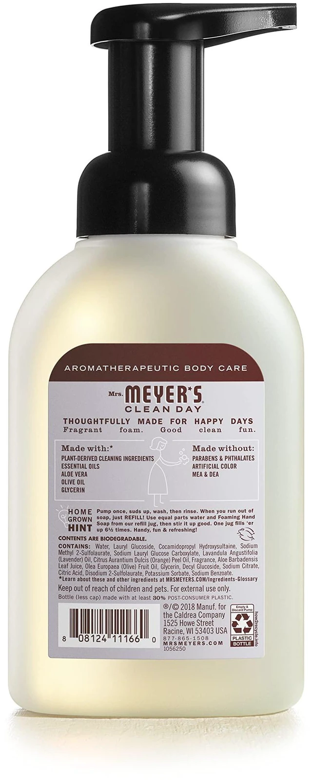 Alt view image 3 of 5 - Mrs. Meyer's Clean Day Foaming Hand Soap, Lavender Scent, 10oz