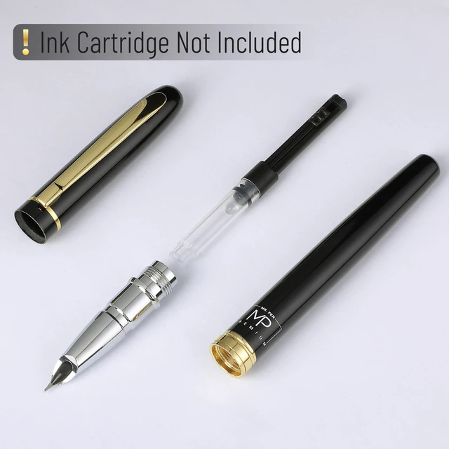 Alt view image 2 of 7 - Mr. Pen Luxury Fountain Pen, Fine Nib, Black