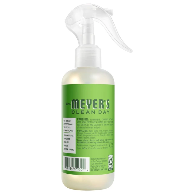 Alt view image 5 of 7 - Mrs. Meyer's Clean Day Room Spray, Fresh Cut Grass Scent, 8 Fl Oz