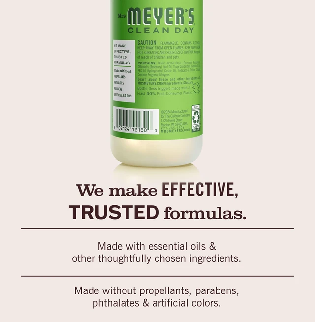 Alt view image 2 of 7 - Mrs. Meyer's Clean Day Room Spray, Fresh Cut Grass Scent, 8 Fl Oz