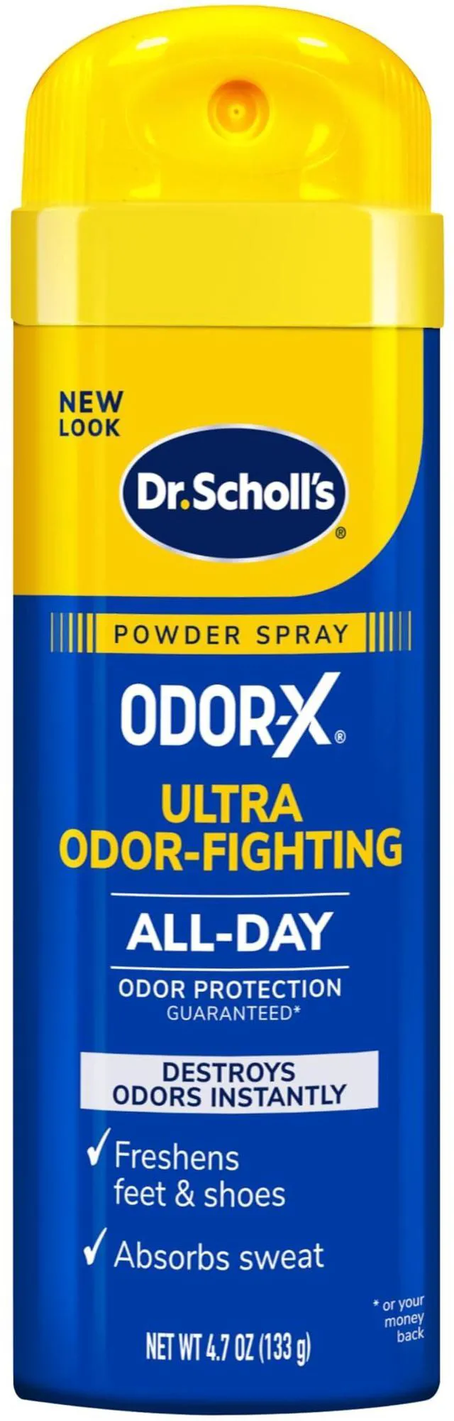 Main image of Dr. Scholl's Odor-X Odor-Fighting Spray-Powder, All-Day Odor Protection and Sweat Absorption