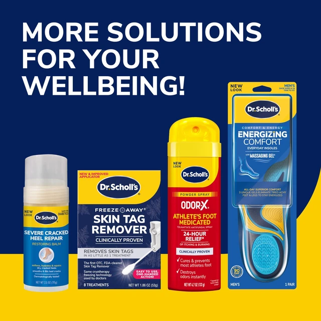 Alt view image 3 of 7 - Dr. Scholl's Odor-X Odor-Fighting Spray-Powder, All-Day Odor Protection and Sweat Absorption