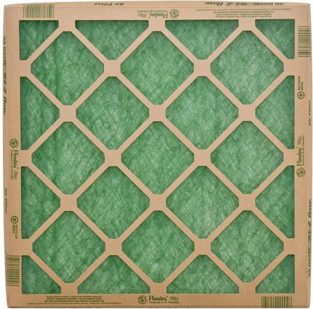 Alt view image 3 of 7 - AAF Flanders 16" x 20" x 1" Nested Fiberglass MERV 1 Air Filter, 4-Pack