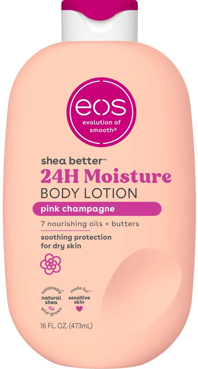 Main image of Eos Shea Better Body Lotion 16fl oz Pink Champagne for Dry Skin
