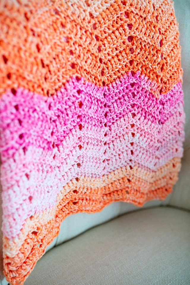 Alt view image 5 of 5 - Lion Brand Mandala Ombre Happy Cake Medium Acrylic Multi-color Yarn