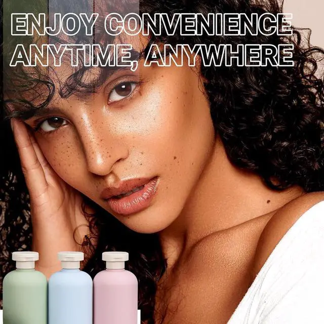 Alt view image 6 of 6 - ASEVAT 6.7 oz Empty Squeeze Bottles for Shampoo, Travel Containers for Toiletries, Leak Proof Plastic Bottles with Caps, Refillable for Lotion, Cream and Liquids (3Pcs)