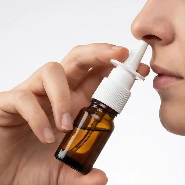 Alt view image 3 of 6 - 6 Pack 10ml Glass Nasal Spray Bottles Mist Sprayer, Travel Sized Empty Refillable Sprayers Nasal Cleanser, With Funnels (10ml (6pcs))