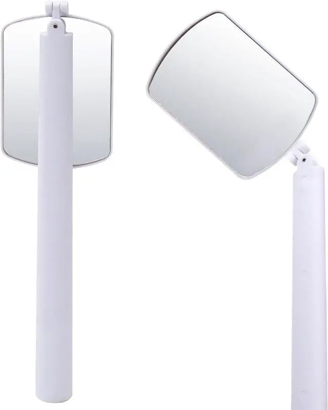 Main image of Flexible Large Square Lash Mirror, 260°Rotation Folding Portable Eye Mirror for Eyelash Extensions, Adjustable for Easy Check, Lash Extension Supplies and Tool for Lash Techs, White