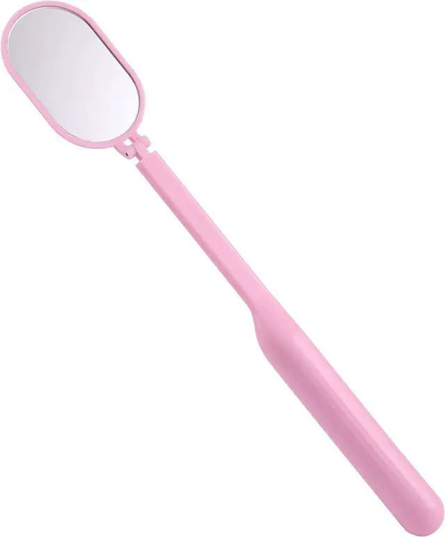 Main image of Pretty memory Lash Mirror, 270 Degree Free Rotation Lash Extension Supplies, Lightweight Makeup Mirror for Eyelash Extensions Supplies (Pink)