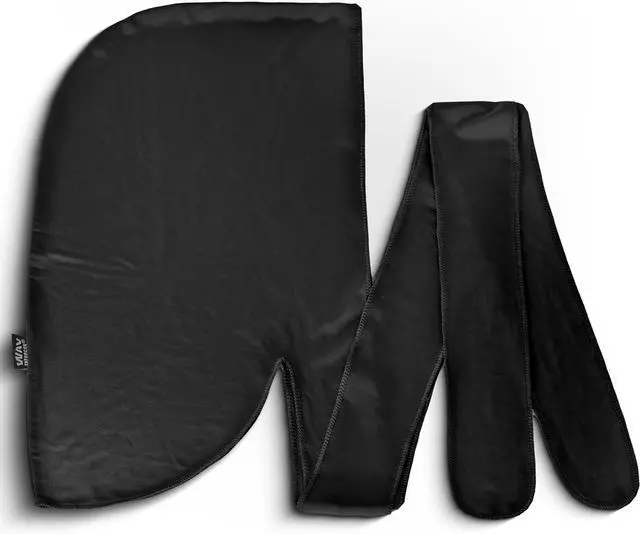 Main image of WavEnforcer 106 Snug Fit Do-Rag, Black | Superior Stretch and Comfort