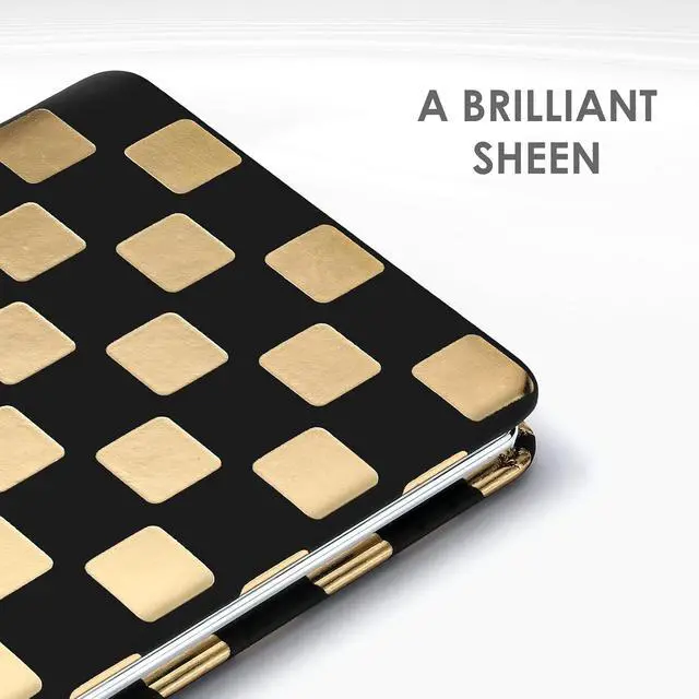 Alt view image 5 of 7 - Compact MirrorUnique Contrasting Neon-Toned Checkered Travel MirrorPocket Mirror for Women