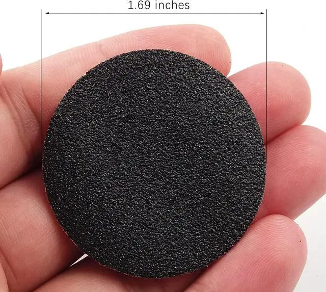 Alt view image 4 of 7 - 60PCS Replaceable Sandpaper Discs 150 Grit Sandpaper Refill Pad Disks for Electric Foot File Callus Remover (150 Grit)