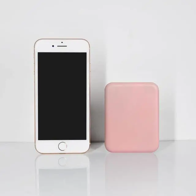 Alt view image 2 of 7 - Kintion Pocket Mirror, 1X/3X Magnification LED Compact Travel Makeup Mirror with Light for Purse, 2-Sided, Portable, Folding, Handheld, Small Lighted Mirror for Gift, Pink