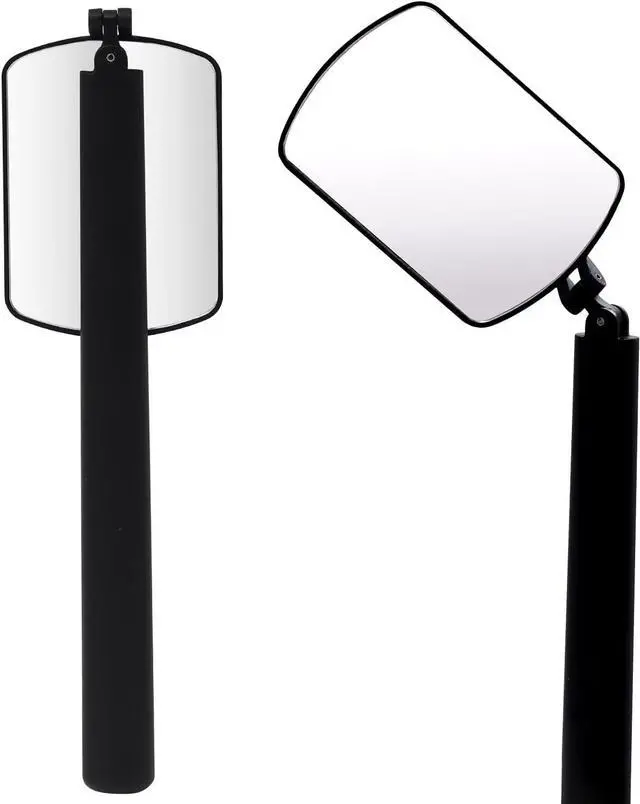 Main image of Flexible Large Square Lash Mirror, 260°Rotation Folding Portable Eye Mirror for Eyelash Extensions, Adjustable for Easy Check, Lash Extension Supplies and Tool for Lash Techs, Black