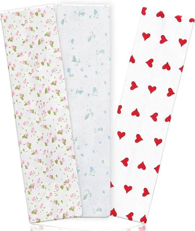 Main image of Headbands for Women Non Slip Head Bands for Women's Hair cute elastic womens headbands Soft Cotton Cloth Fashion floral headband for women for Daily Workout Sports Running Yoga