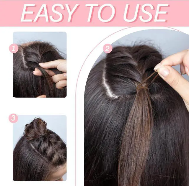 Alt view image 4 of 7 - Brown Elastics Hair Bands 1500pcs Mini Rubber Hairband Soften 18mm Ponytail Holders Hairiness Ties No Damaged Accessories for Women Braids