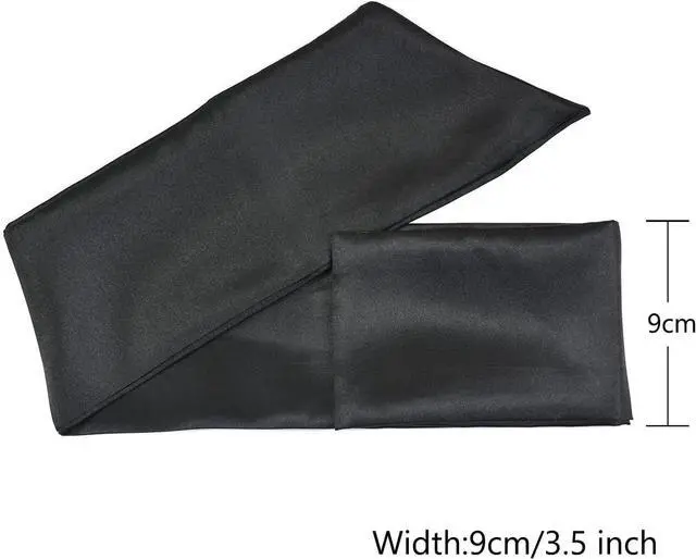 Alt view image 4 of 7 - Wig Grip Band Soft Satin Scarf Fashion Headbands for Lace Frontal Wigs Fixing, Makeup, Sports, Yoga, Facial (1 Pcs, Black)