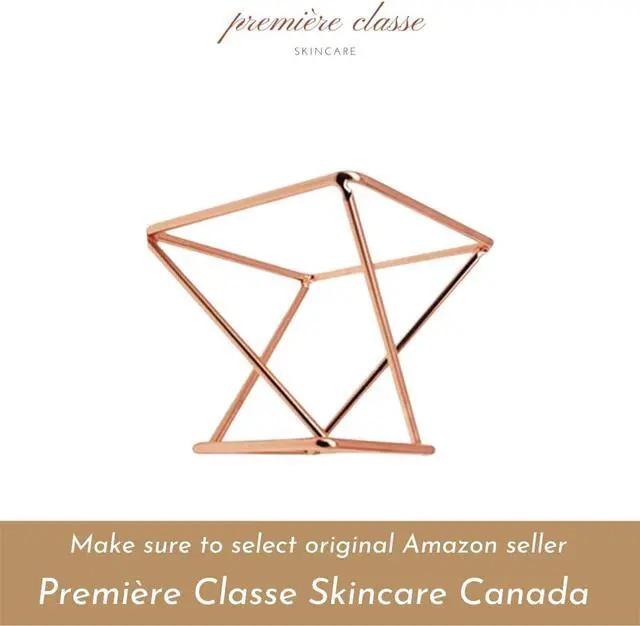 Alt view image 5 of 7 - Beauty Sponge Holder - Rose Gold Foundation Beauty Blender Holder - Makeup Brush Organizer Rack Case - Vanity Storage - Display Make Up Puff Sponge Drying Stand (Pack of 1)