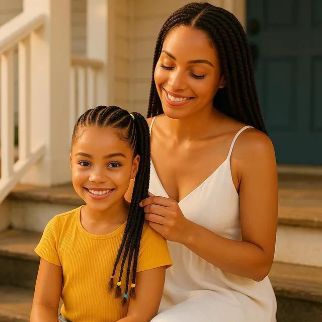Alt view image 6 of 7 - 300 Black Hair Ties - Small Strong Rubber Bands for Thick, Curly & Afro Hair, Braids, Ponytails & Protective Styles - No Breakage Hair Elastics bands for Women & Girls - MAADALI