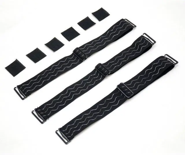 Main image of Adjustable Elastic Wig Band with Hooks No Slip Band 3Pcs Black | Elastic Wig Strap with Hooks, Adjustable and Anti-slip, Practical Tool for Glueless Lace Wigs and DIY Wig Making