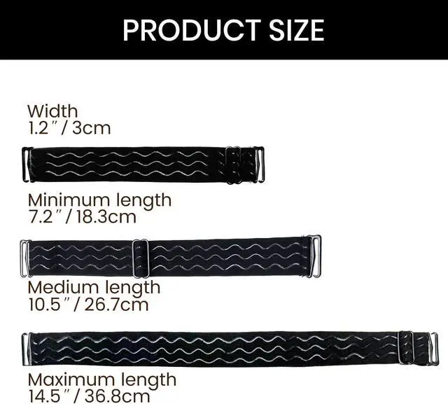 Alt view image 3 of 7 - Adjustable Elastic Wig Band with Hooks No Slip Band 3Pcs Black | Elastic Wig Strap with Hooks, Adjustable and Anti-slip, Practical Tool for Glueless Lace Wigs and DIY Wig Making