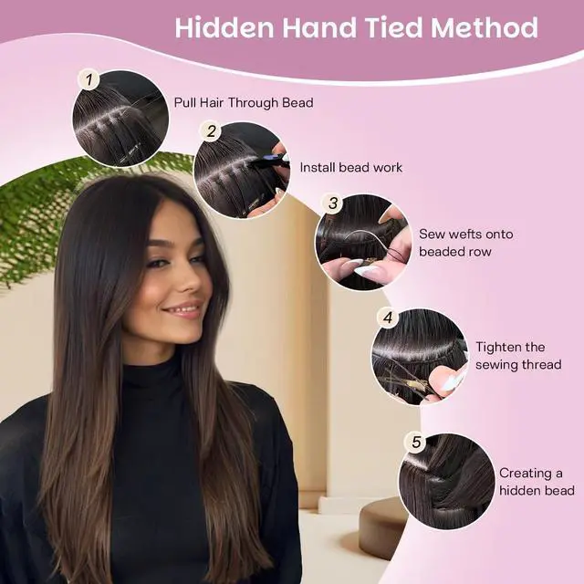Alt view image 4 of 7 - Kraler Hair Extension Tool Kit 200 Pcs blonde Hair Extension Beads With Tool