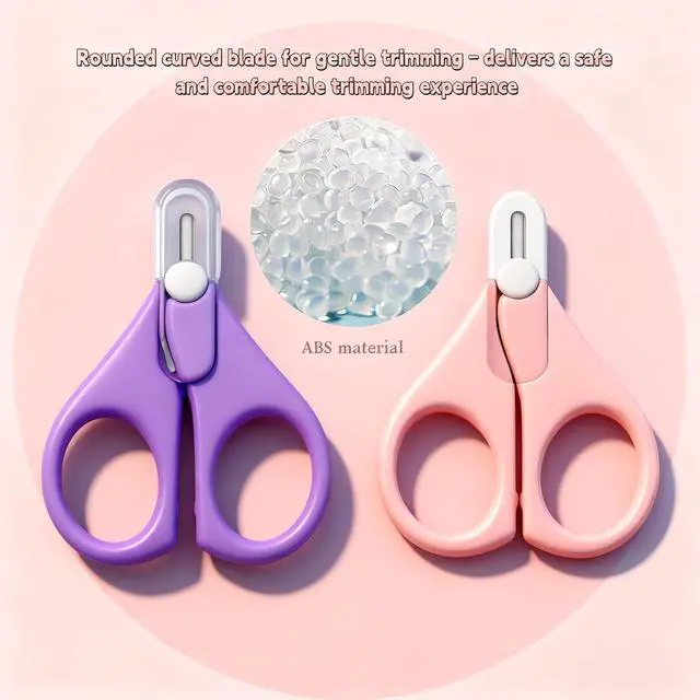 Alt view image 3 of 7 - 50 Pcs Colorful Elastic Hair Bands Set with 2 Pcs Colorful mini Scissors for Easy Cutting - Rubber Band Cutter, No Damage Hair Accessories for Toddlers, Girls, and Women