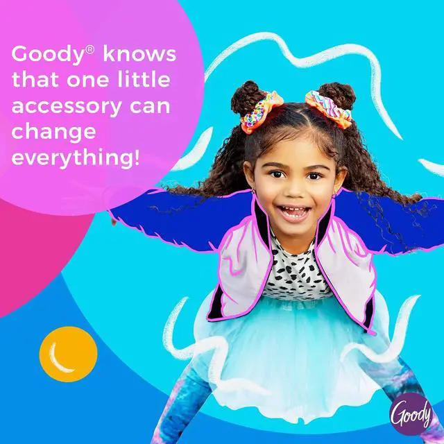 Alt view image 4 of 4 - Goody Kids Headband - Rainbow Print - Comfort Fit for All Day Wear - For All Hair Types - Hair Accessories