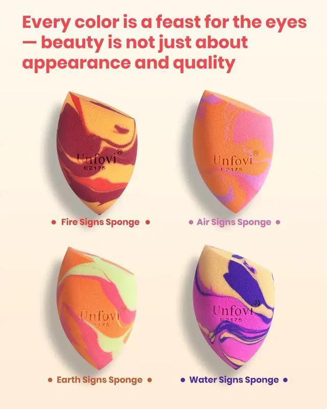 Alt view image 2 of 7 - 6Pcs Tri Color Makeup Sponge, Low Absorption Latex Free Soft Makeup Sponges For Foundation,Beauty Sponge Blender for Power&Cream,Liquid (Multicolor)