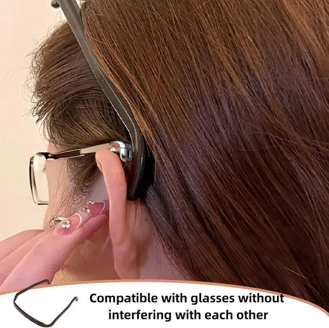 Alt view image 5 of 7 - 4 PCS Square Invisible Headband for Women Square Headbands Fits Like Sunglasses Comfort Fit Hair Accessories for Workout Yoga and Daily Use