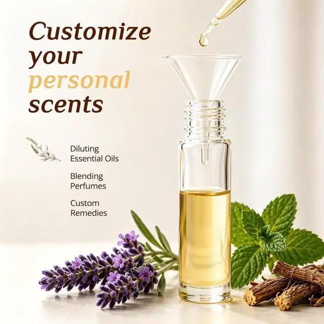 Alt view image 5 of 7 - PrettyCare 4 Pack, 10 ml Essential Oil Roller Bottles with Stainless Steel Roller Ball - Refillable Leak-proof Empty Thick Clear Glass Roll on Bottles with Metal Caps for Travel, Perfume