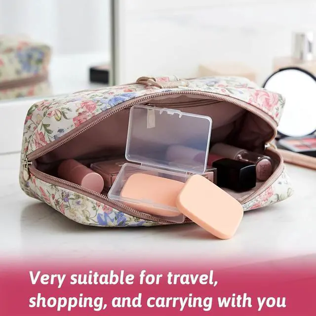 Alt view image 6 of 7 - 2 Pcs Foundation Sponge, Rectangle Makeup Sponges for Foundation, for All Skin Types, Powder Puff for Flawless Application, Wet and Dry Dual Use