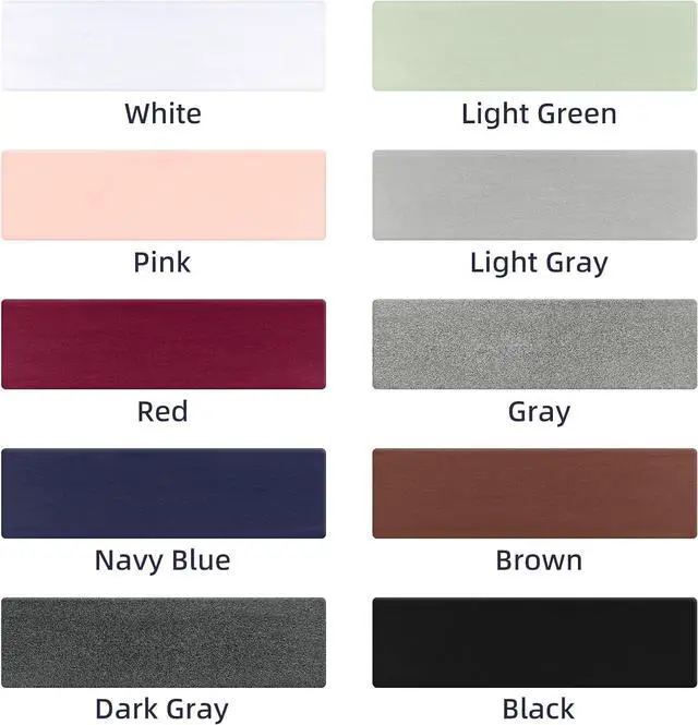 Alt view image 4 of 6 - Fishinsea 10 Pack Headbands for Women, Elastic Non-Slip Hair Bands Hair Warp for Sports Daily Workout Yoga Running