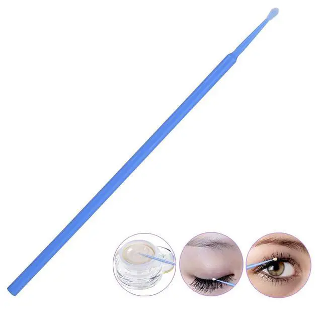 Alt view image 3 of 7 - 500 Pcs Micro Applicator Brush, Micro Swabs, Disposable Eye Lashes Mascara Wands for Eyelash Extension Tbestmax