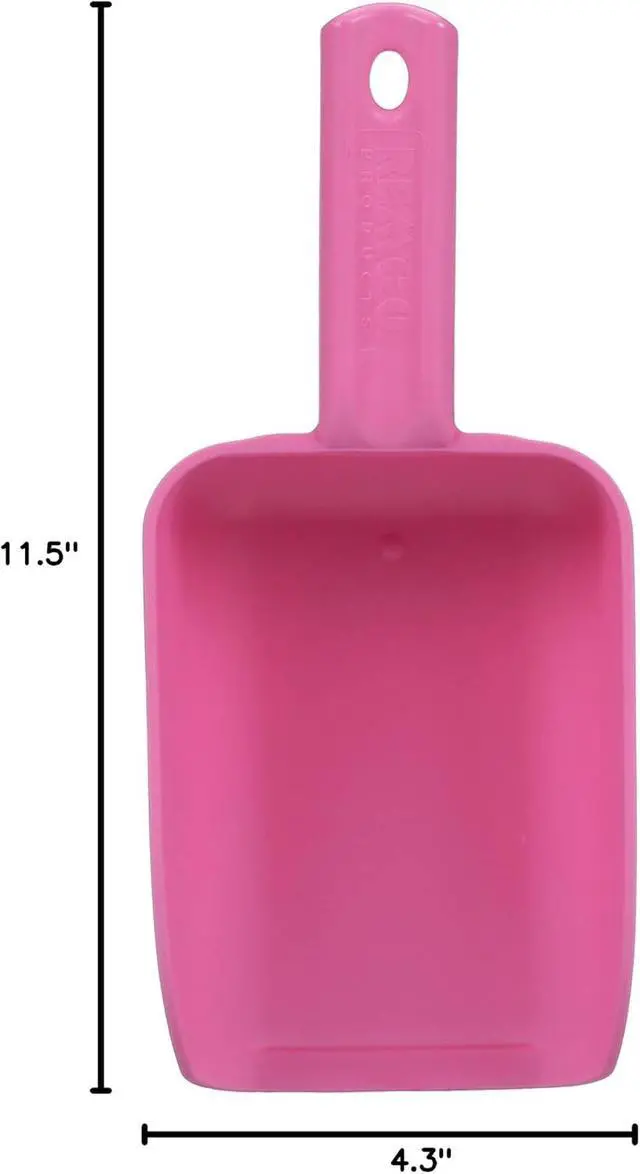 Alt view image 4 of 4 - Remco Small Hand Scoop,11-1/2 in.L,Pink 64001-1 Each