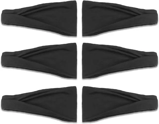 Alt view image 5 of 7 - IVARYSS Headbands for Women, Non-Slip, Premium Stretchy Head Bands Hair Accessories,Wear for Yoga, Fashion, Working Out, Travel or Running, 6 Pack, Black