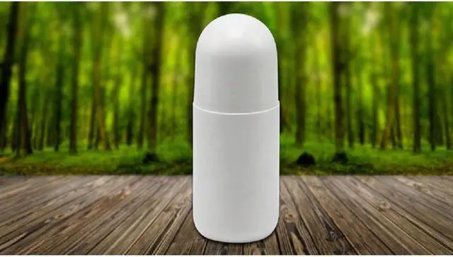 Alt view image 5 of 5 - 4Pcs 50mL Empty Refillable Roll-on Bottle White Plastic Anti-perspirant Roller Bottles Leak-Proof DIY Deodorant Container with Roller Ball