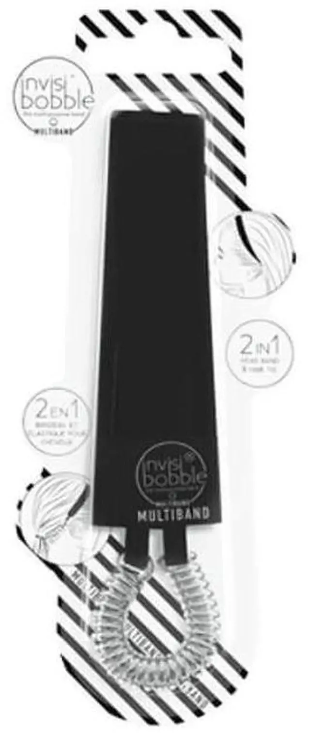 Alt view image 2 of 3 - Invisibobble MULTIBAND True Black