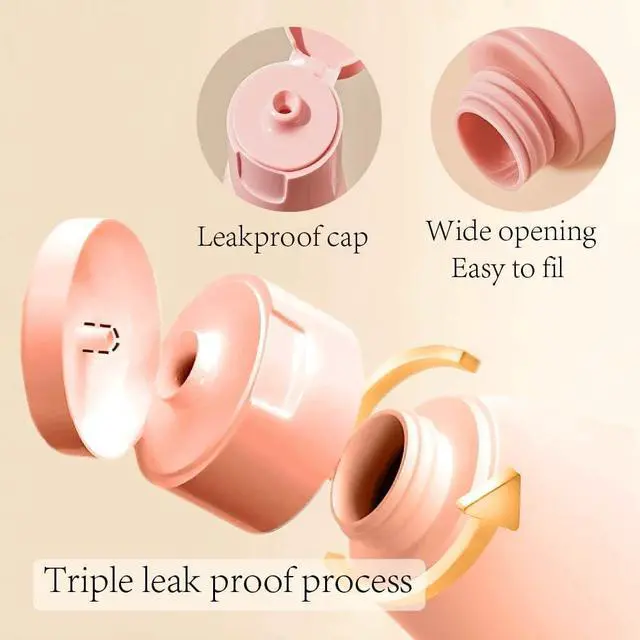 Alt view image 5 of 7 - 21 PCS Refillable Toiletry Bottles with Toiletry Bag for Travel Containers Empty Squeeze Leakproof Accessories for Toiletries Shampoo Lotion Body Wash (BPA Free)