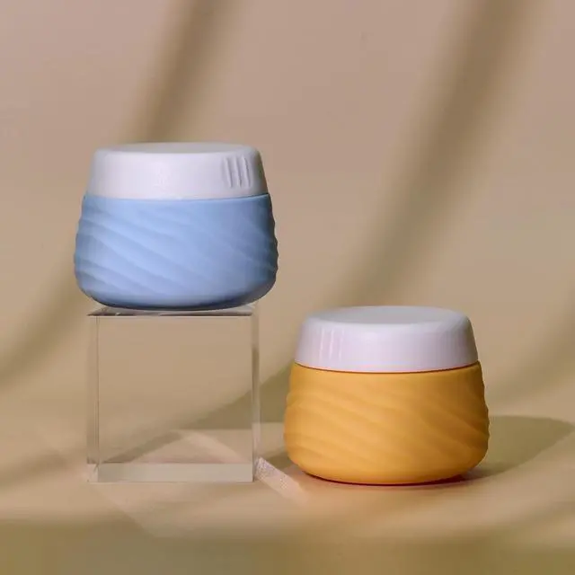 Alt view image 3 of 7 - Eternal Moment Travel Containers for Toiletries 1 OZ Cosmetic Jar with Lids