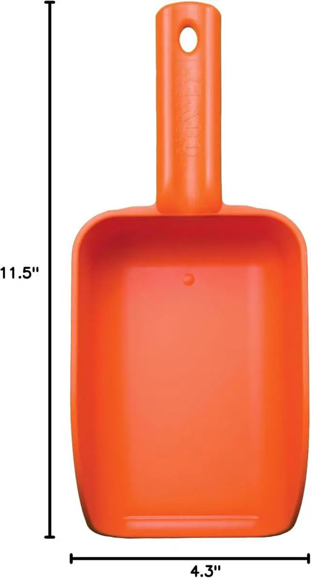 Alt view image 4 of 4 - Remco 64007 Scoop,32 oz.,PP,Orange