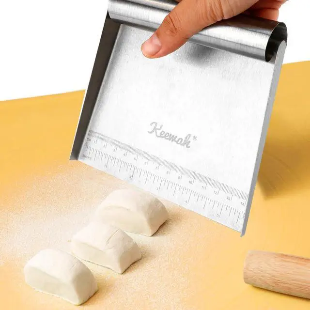 Alt view image 4 of 5 - Keewah Food Scoop, 5.9 x 5.7 inch, Stainless Steel