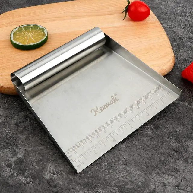 Alt view image 3 of 5 - Keewah Food Scoop, 5.9 x 5.7 inch, Stainless Steel