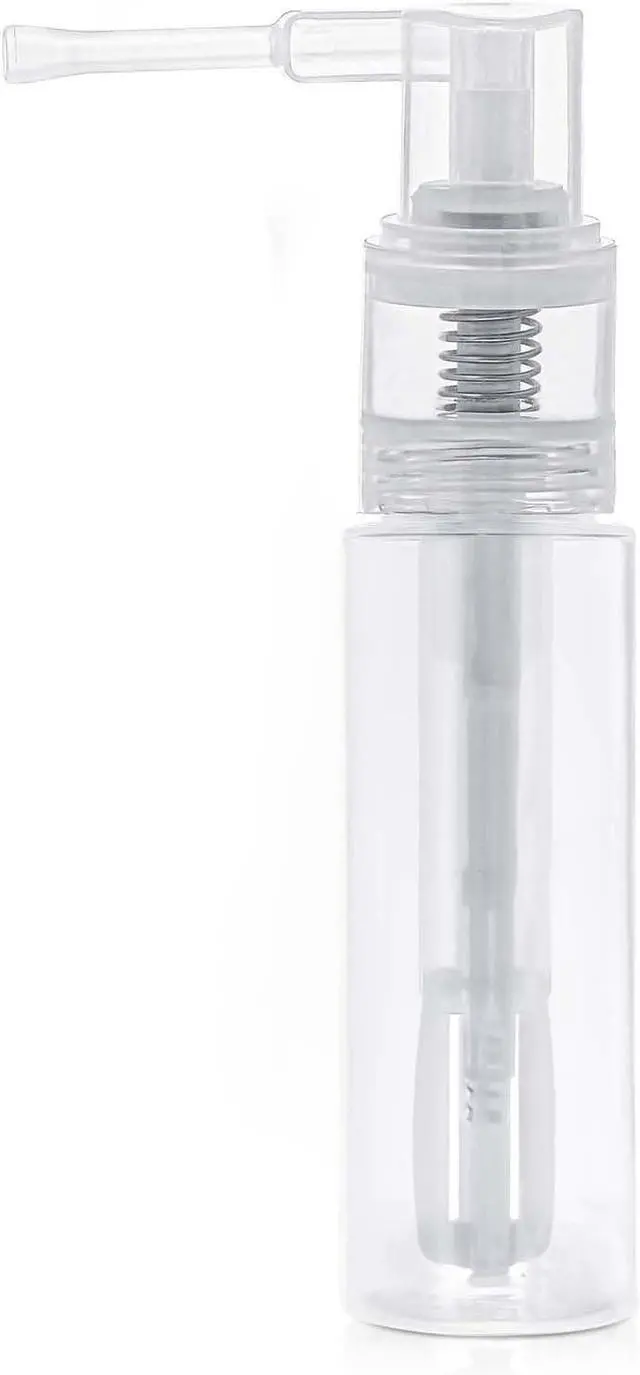 Main image of KALIONE 60ml Powder Spray Bottle, Reusable Detachable Travel Spray Bottle, Barber Accessories for Hair Fiber Barber Shop Home Beauty Multi-Purpose
