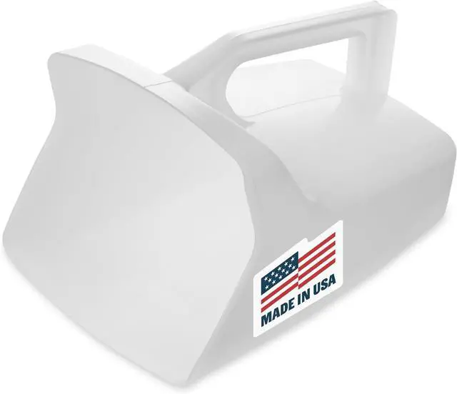 Main image of Rubbermaid Commercial Products Food Service Utility Scoop, 64-Ounce, White, for Ice/Bar and Ingredient Use in Restaurant/Kitchen