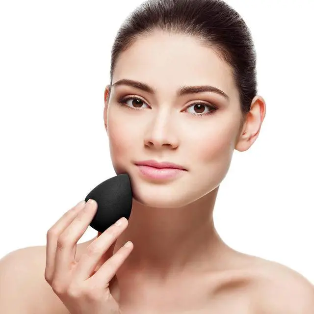 Alt view image 6 of 6 - Aesthetica Beauty Sponge Blender, Latex Free & Vegan Makeup Sponge Blender | Aesthetica Cosmetics Beauty Sponge Blender For Powder, Cream or Liquid Application - One Piece Make Up Sponge