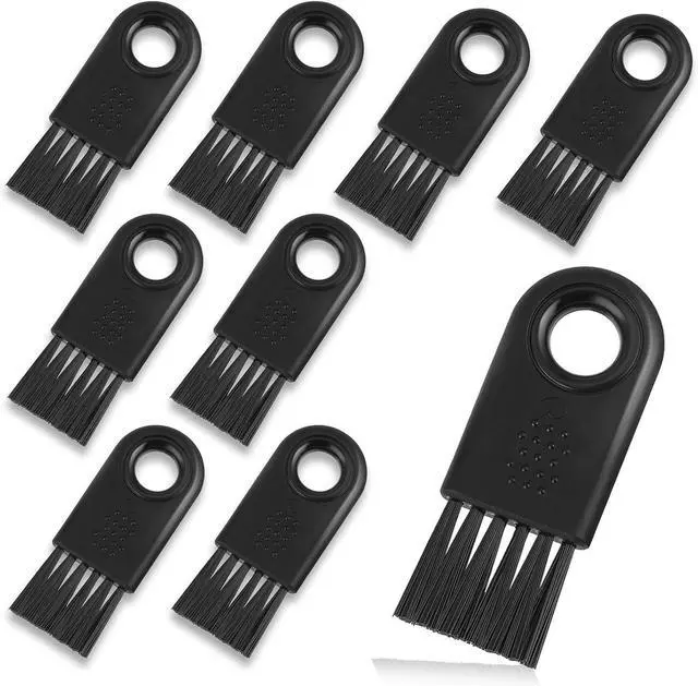 Main image of 8 PCS Shaver Cleaning Brush Set for Electric Hair Clippers Black Shaver Nylon Brush Cleaning Electric Shaver Brushs Nylon Hair Brushs Set Hair Remover for Household Cleanings